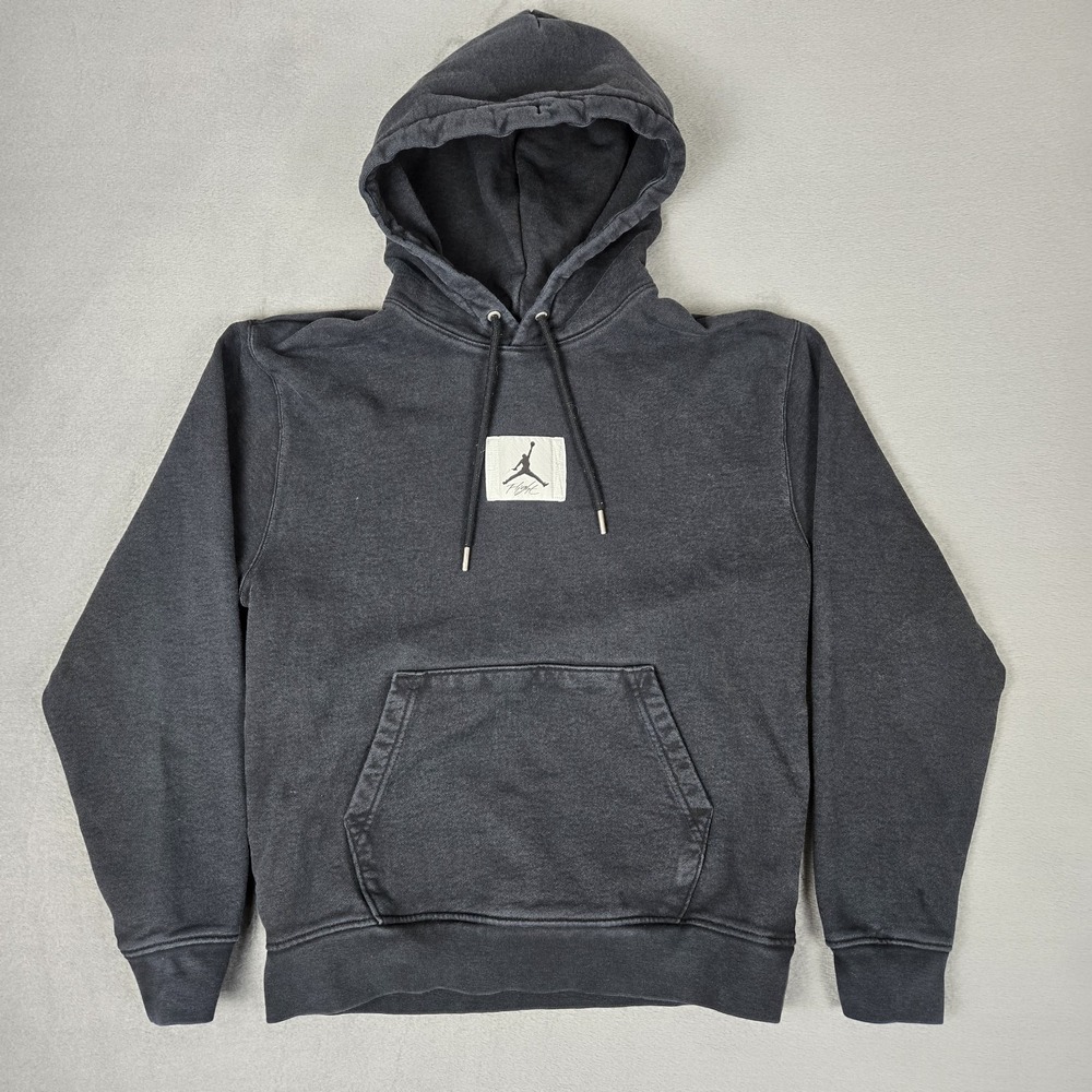 Nike‎ Air Jordan Essential Flight Pullover Hoodie Mens Small Black DQ7338-010